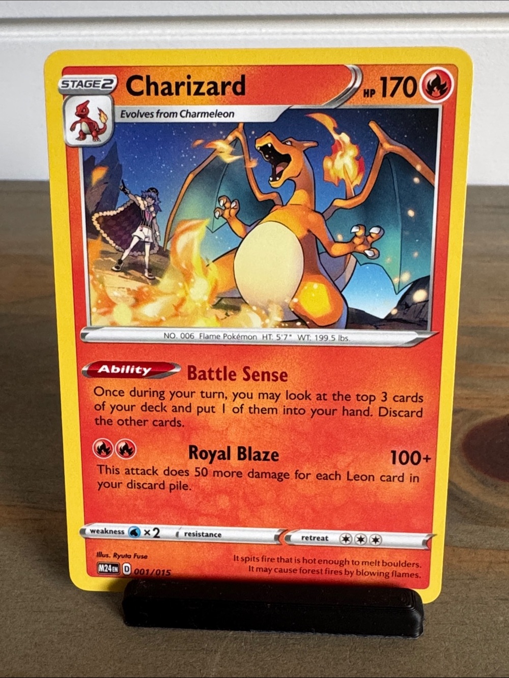 Pokémon | McDonald’s #001/015: Charizard (2024) - Collectible Trading Card